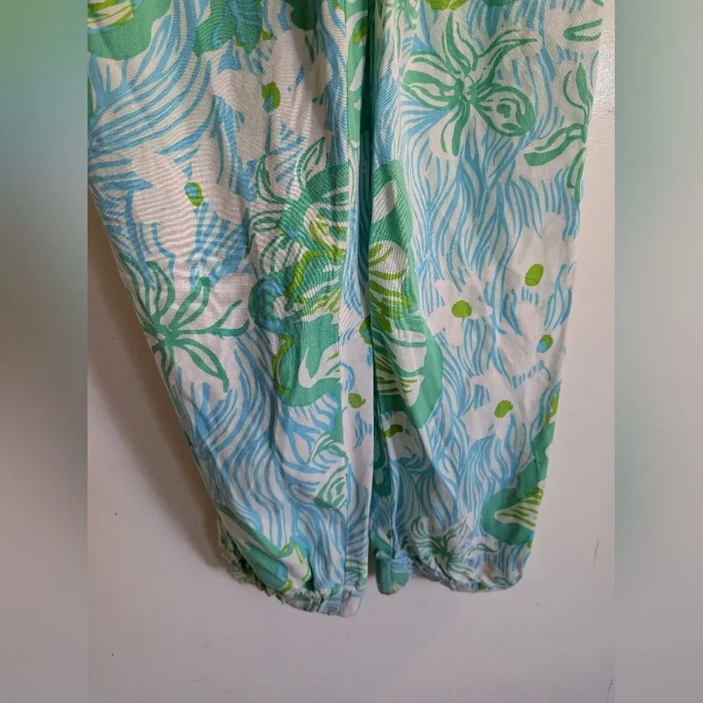 Lilly Pulitzer Pants & Jumpsuits | Lilly Pulitzer | Jumpsuit Melba Green Lagoon